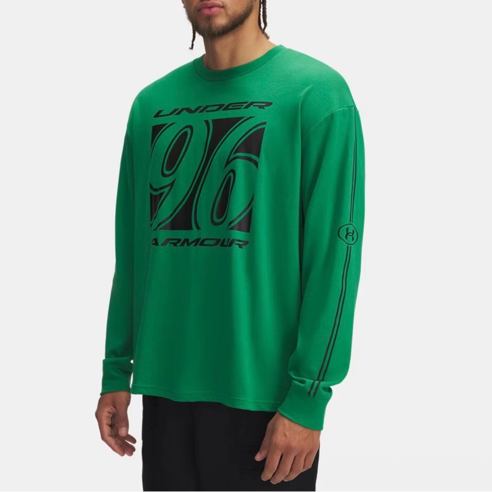 Under Armour UA Heavyweight Winner Circle Green Men's Shirt